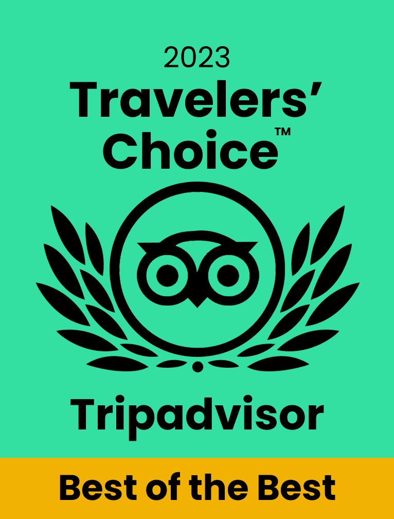 TripAdvisor award for 2023 Travelers' Choice