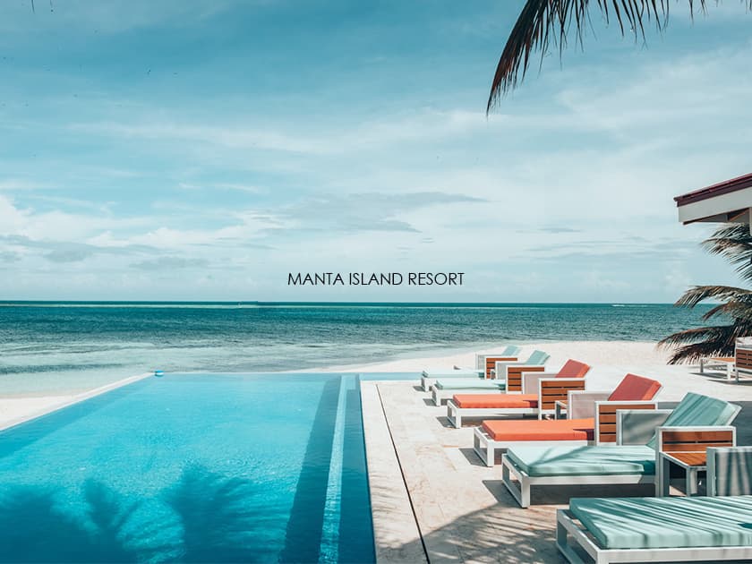 Our sister property: Manta Island Resort